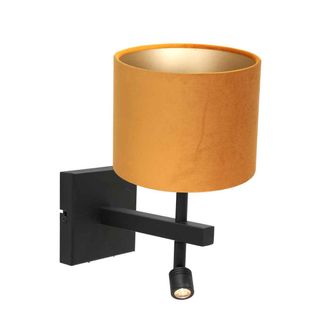 Steinhauer Aplique De Pared - Stang - Negro - Metal Velours - Steinhauer