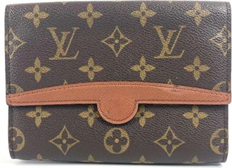 Louis Vuitton Brown Monogram Canvas Sling Bag (Pre-Owned)