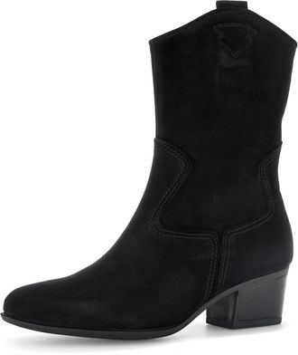 Gabor Kirsten Womens Calf Length Boots 7.5 Black Suede