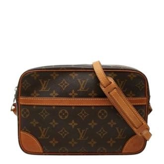 Louis Vuitton Pre-owned Cross Body Bags, female, Brown, Size: ONE SIZE Pre-owned Trocadero 27 Shoulder Bag