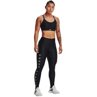 Under Armour Dames/Dames HeatGear Reflecterende Legging met Hoge Taille (Zwart)