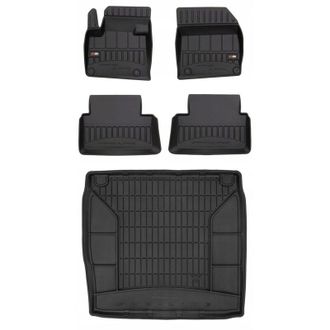 OEM Set 3d Alfombrillas Y Alfombrilla Para Maletero Citro&euml;n C5 3 Sed&aacute;n 2008-2017 Bw