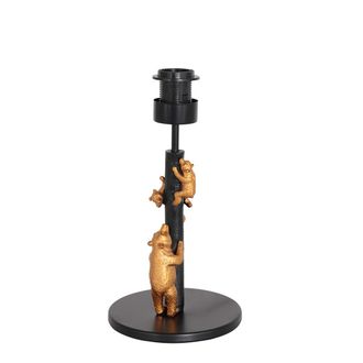 Steinhauer Anne Lighting - L&aacute;mpara De Mesa - Animaux - Negro - Pl&aacute;stico