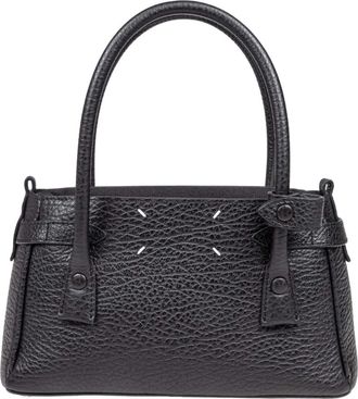 Maison Margiela Dress Age Kleine Handtas - Dames - Handtassen - Zwart - ONE Size - Leer - Tassen