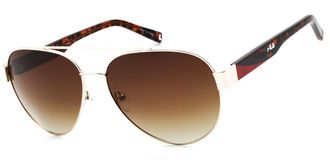 Fila SFI181 0GOL Mens Sunglasses Gold Size 61