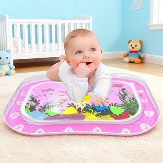 OEM 1 Pieza De Colchoneta Inflable Creativa Para Saltar, Juguete Inflable Con Patr&oacute;n De Mundo Submarino