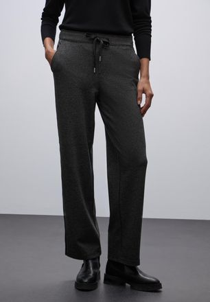 Street One Schlupfhose STREET ONE, Damen, Gr. 34, L&auml;nge 30, schwarz, Web, Obermaterial: 61% Viskose, 25% Polyamid, 9% Polyester, 5% Elasthan, unifarben, straight