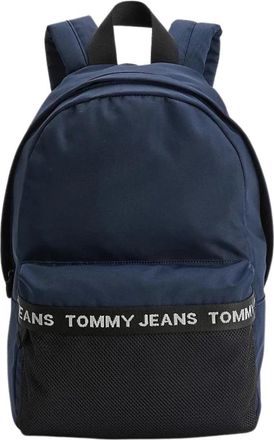 Tommy Jeans Urban Style Minimalistische Rugzak Blauw - Heren - Rugzakken - Blauw - ONE Size - Polyester - Tassen