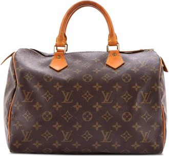 Louis Vuitton Speedy Handbag Monogram Canvas 30 satchel - Bruin