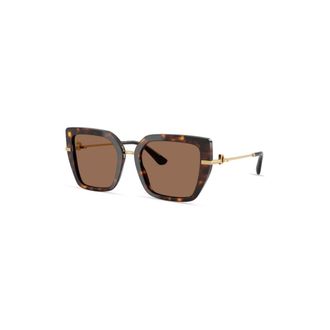 Dolce & Gabbana Sunglasses, female, Brown, 53 MM, Dg4474 50273 Sunglasses