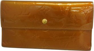 Louis Vuitton Bronze Long Wallet (Bi-Fold) (Pre-Owned)