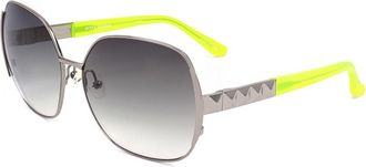 Linda Farrow MATTHEW WILLIAMSON MW36 C1 Womens Sunglasses Grey Size 61