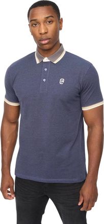 Crosshatch Heren Chimlacks Poloshirt (Denim Blauw)