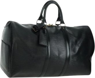 Louis Vuitton Pre-owned Weekend Bags, female, Black, Size: ONE SIZE Pre-owned Boston Bag