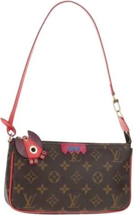 Louis Vuitton Pre-owned Shoulder Bags, female, Brown, Size: ONE SIZE Pre-owned Vintage Shoulder Bag