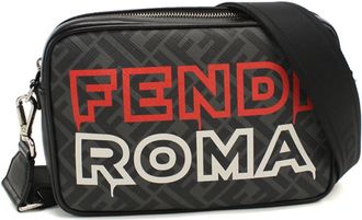 Fendi Black Pvc Shoulder Bag (Pre-Owned)