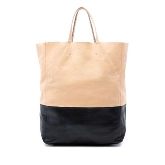 Celine Pre-owned Celine Bicolor Leather Vertical Cabas Tote Ladies ZFKOX4BKE8UKWFW3