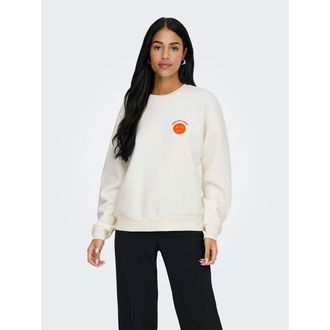 Only Oversized sweatshirt met print