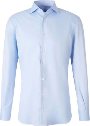 Atelier Munro Geribbelde jurk met knopen - Blauw