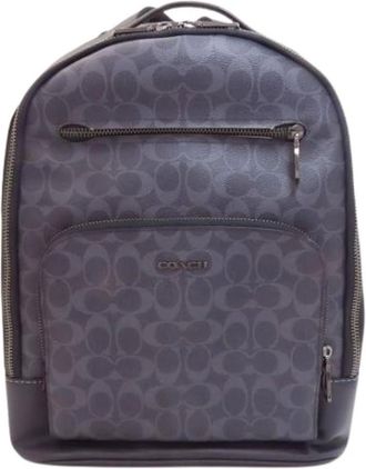 Coach Pre-owned Backpacks, female, Blue, Size: ONE SIZE Pre-owned PVC Backpack