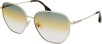 Victoria Beckham VB219S 727 Womens Sunglasses Gold Size 60
