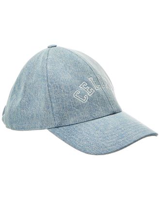 Celine Celine Logo Baseball Cap
