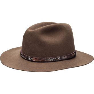 Stetson Jackson Hat in Bronze at Nordstrom, Size Small