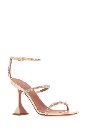 Amina Muaddi Gildasandal95 Champagne Sandali Sandal