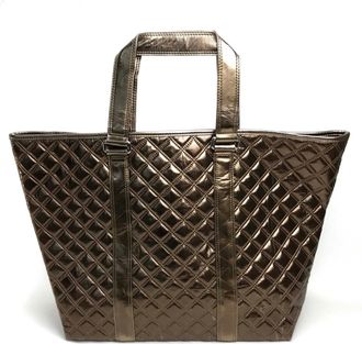 Marc Jacobs Bronze Nylon Tote Bag (Pre-Owned)