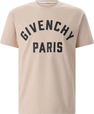 Givenchy T-shirt - Heren - T-shirts - Beige - M - Katoen - Tops