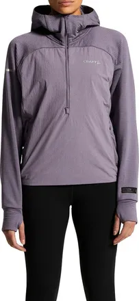 Craft Subz Jersey Half Zip Hoodie in Cadet at Nordstrom, Size X-Small