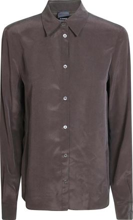 Pinko Shirts - Dames - Overhemden - Bruin - M - Overhemden