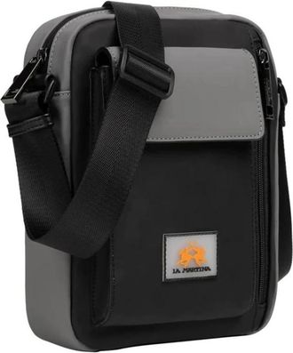 La Martina Messenger Bag - Heren - Schoudertassen - Zwart - ONE Size - Tassen