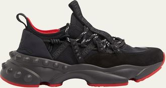 Christian Louboutin Trailrun Donna Red Sole Runner Sneakers