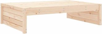 vidaXL Garden Footstool 120x80 cm Solid Wood Pine Vidaxl