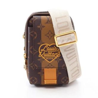Louis Vuitton Pre-owned Cross Body Bag - Heren - Pre-owned - Bruin - Maat: ONE Size Leer