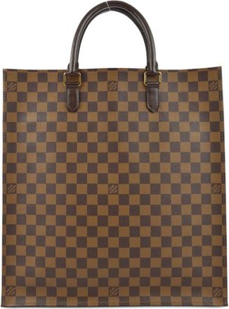Louis Vuitton 2011 Sac Plat tote bag - women - PVC - One Size - Brown