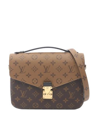 Louis Vuitton 2021-2025 Monogram Reverse Pochette Metis satchel - Bruin