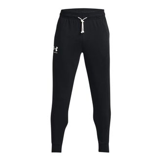 Under Armour Sweatpants, male, Black, XL, Rival Terry Jogger Trousers