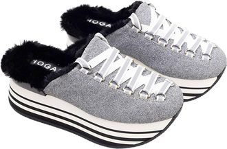 Hogan Lace-Up Platform Sandal