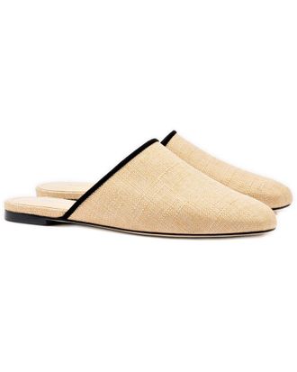 Larroude Larroudé Venice Raffia Mule