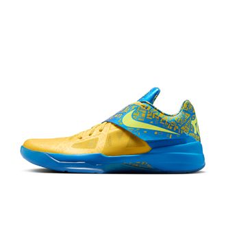 Nike Mens Zoom KD 4 Shoes in Blue | FZ5916-400