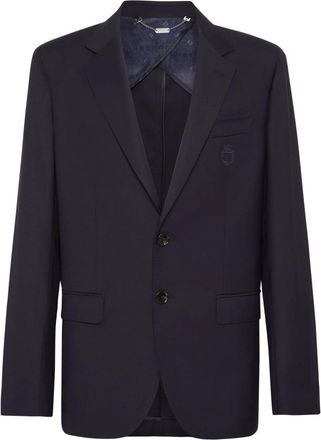 Billionaire Boys Club Wool Blazer LS - Heren - Blazers - Blauw - XL - Wol - Jassen