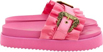 Versace Jeans Couture Beach Sandal - Dames - Sandalen - Roze - 37 EU - Schoenen