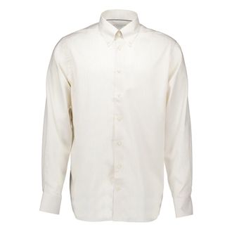 Eton Oxford Overhemd - Heren - Casual Overhemden - Beige - 4XL - Katoen - Overhemden