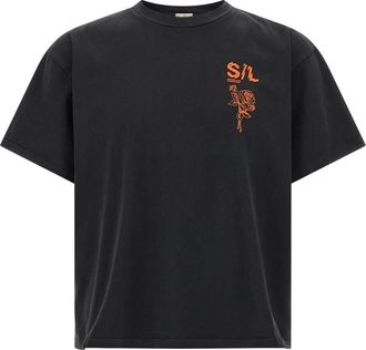 Second/Layer T-shirt - Heren - T-shirts - Zwart - XL - Katoen - Tops