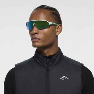 Nike Unisex Flyfree Shield Sunglasses in Grey | EV24033-907