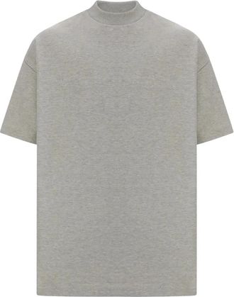 Fear of God Signature 90s Short Sleeve Tee - Heren - Shirts - Grijs - S - Katoen - Tops