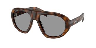 Prada PR C05S 20D50Q Womens Sunglasses Tortoiseshell Size 57