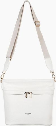 David Jones Womens Nice III Womens Messenger Bag - White/White - Size: ONE size